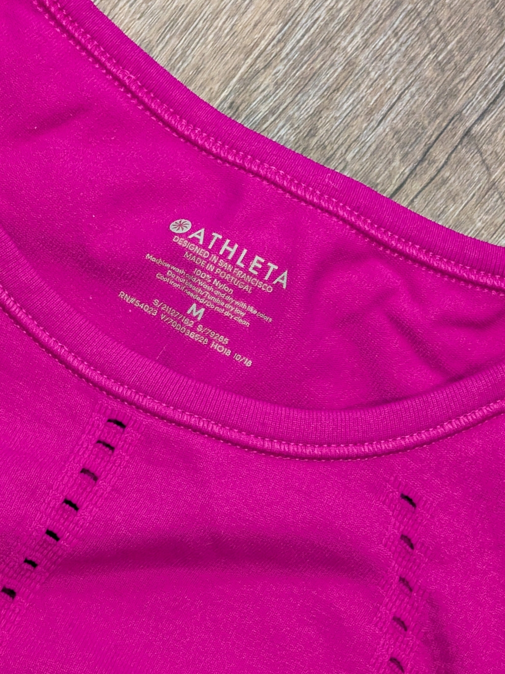 Athleta Pink Performance Tank Top